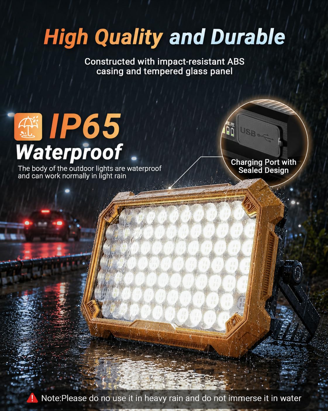 Rechargeable Magnetic LED Work Light V6722