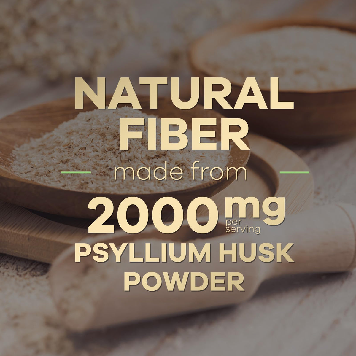 Psyllium Husk Capsules 2000 mg 120 Capsules Q61123