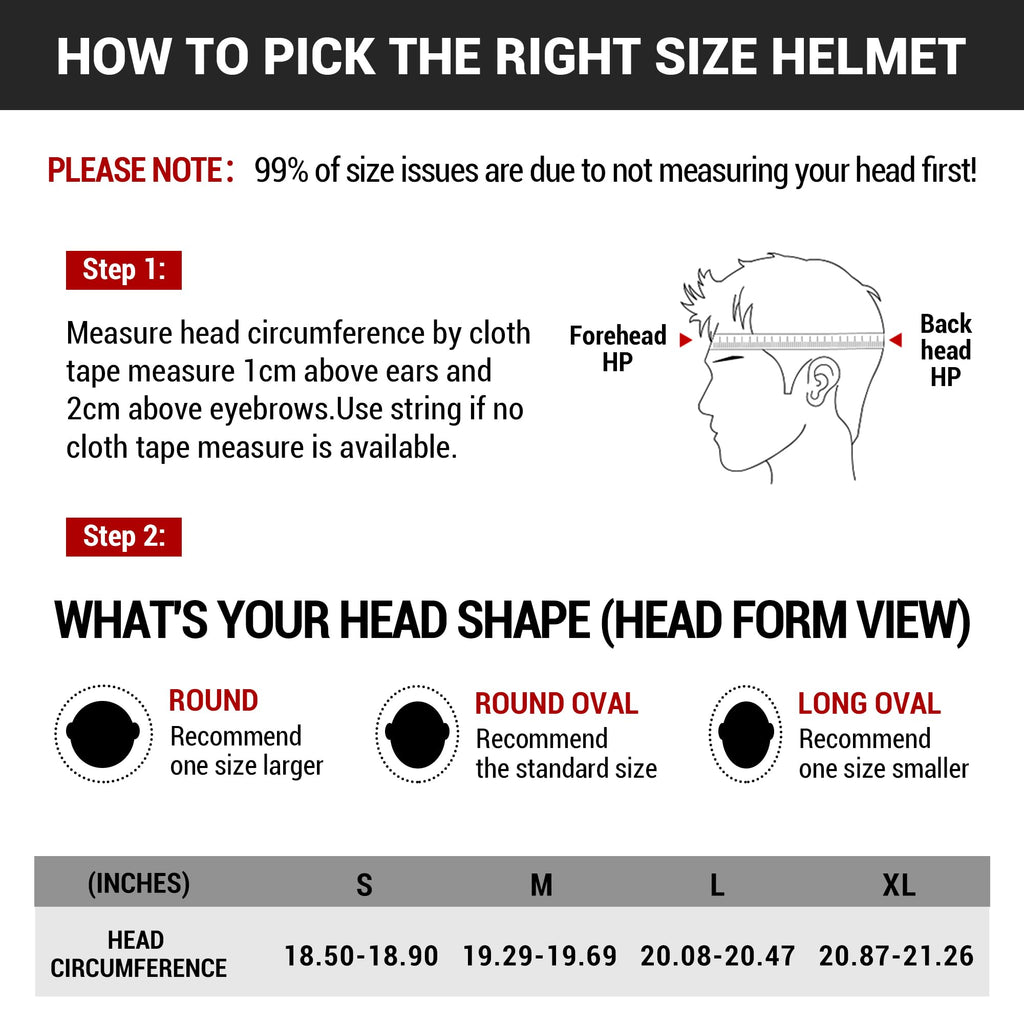 Kids Full Face Motorcycle Helmet DOT Approved M601