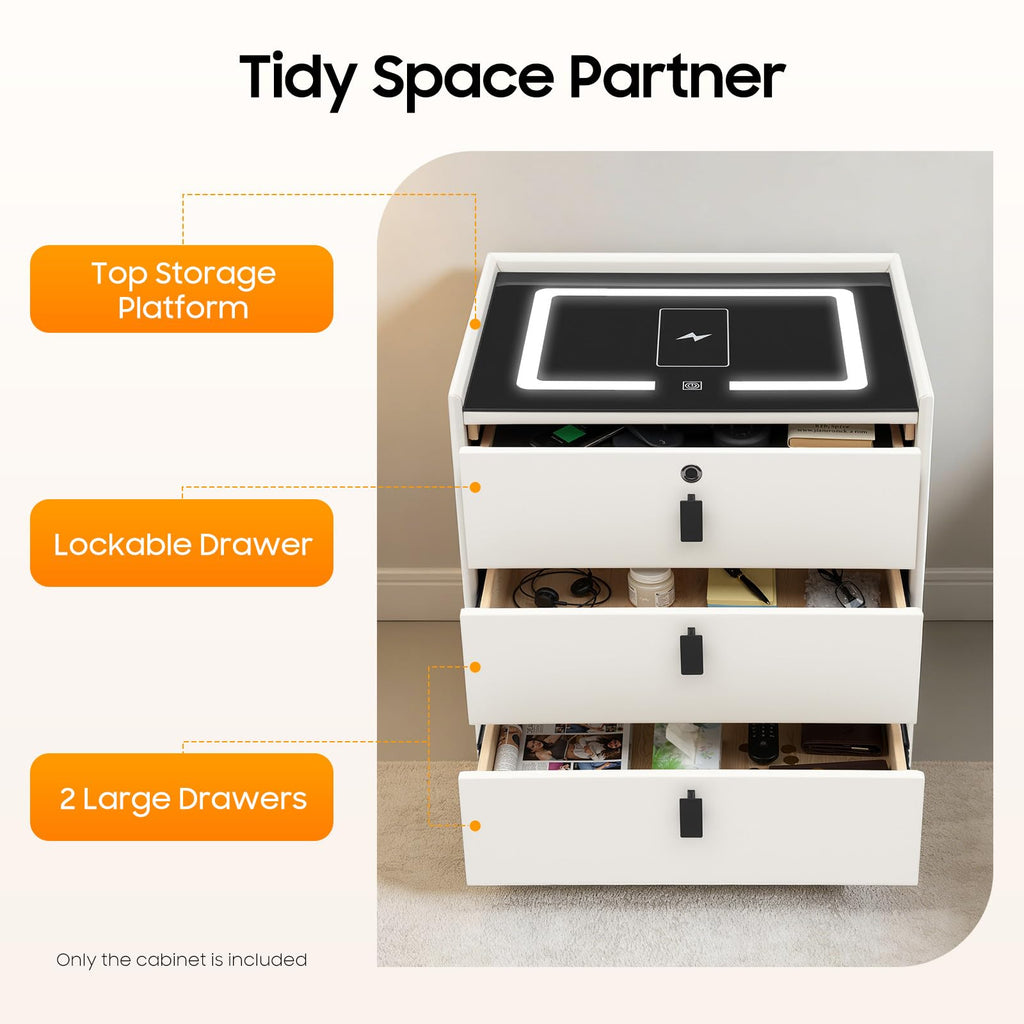 3 Drawers Nightstand T82821