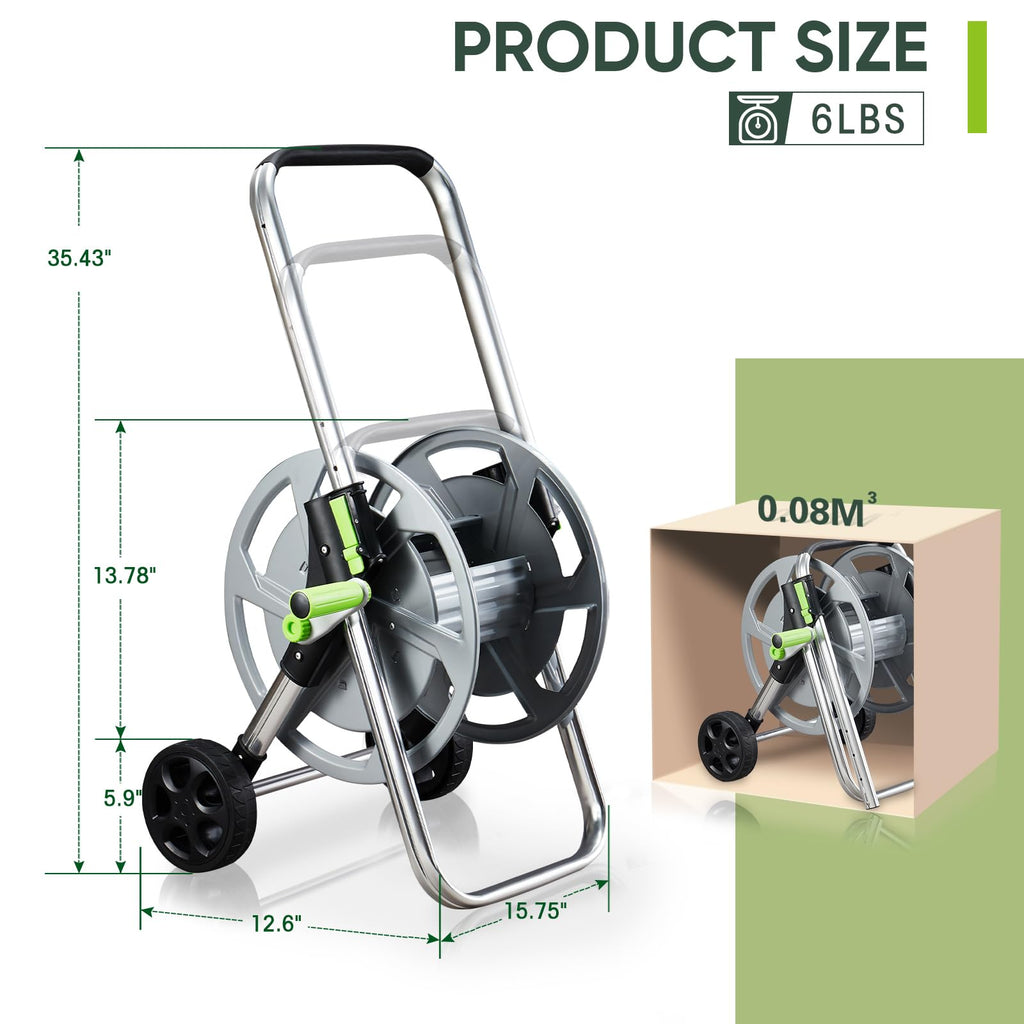 Garden Hose Reel Cart Q508432
