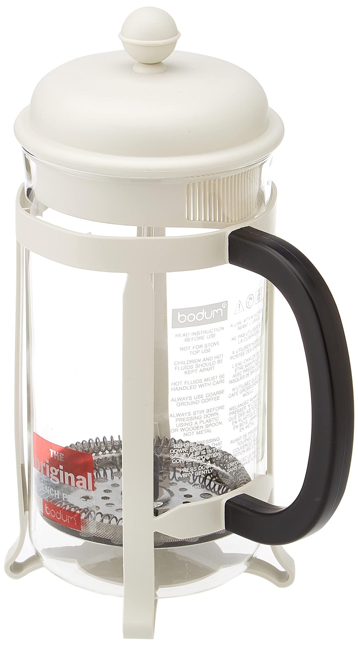34oz Borosilicate Glass French Press Coffee Maker L255066