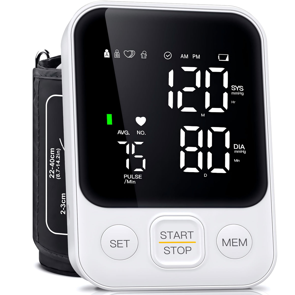 FDA Cleared Upper Arm Blood Pressure Monitor V38581