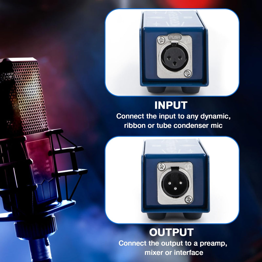 Dynamic Mic Preamp Gain Booster V822