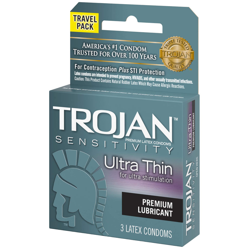Ultra Thin Lubricated Condoms 3 Count G1141