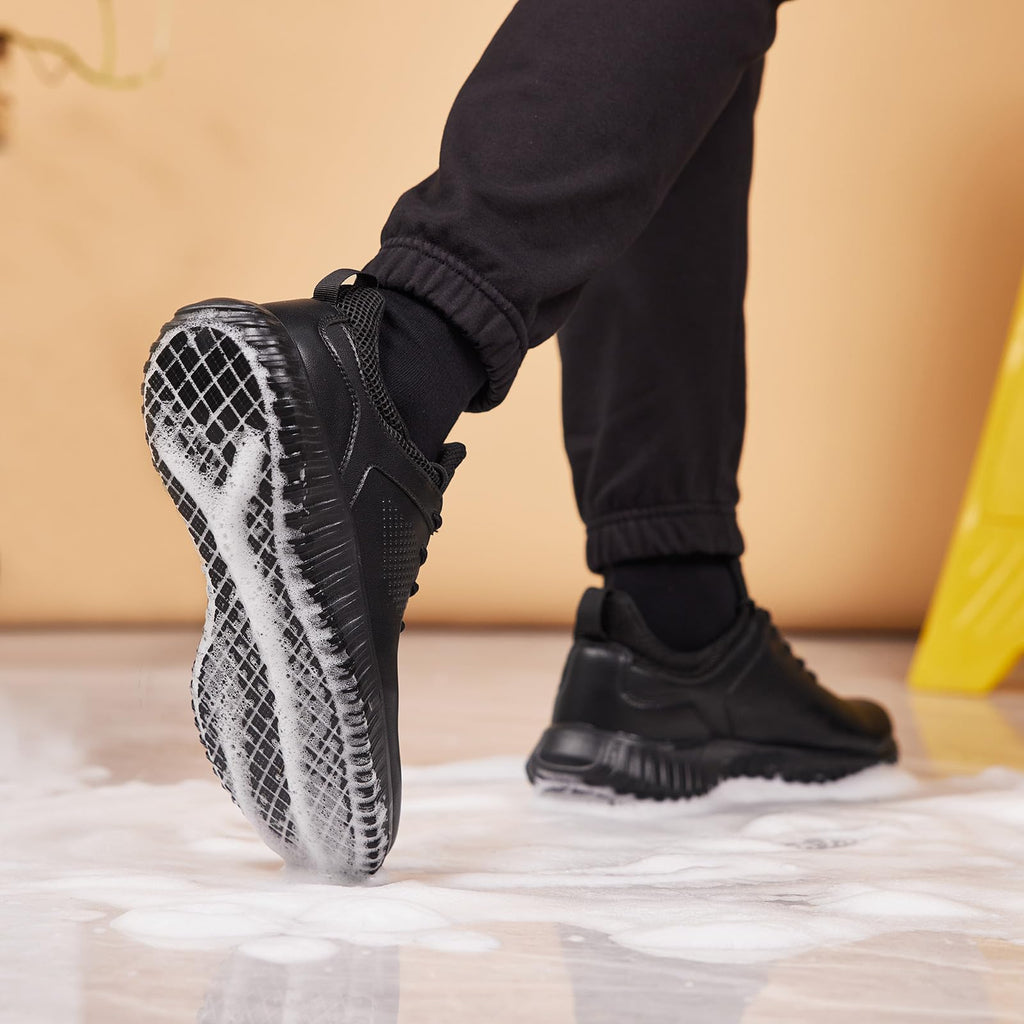 Black Non Slip Work Shoes L585569