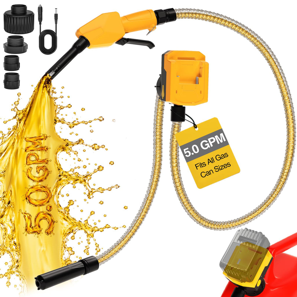 Cordless Fuel Transfer Pump with Auto-Stop Nozzle Z353