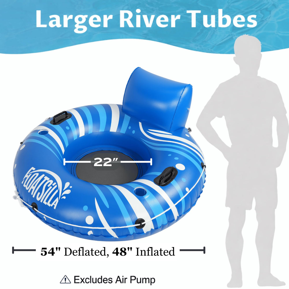 Heavy Duty Inflatable River Tube R46594