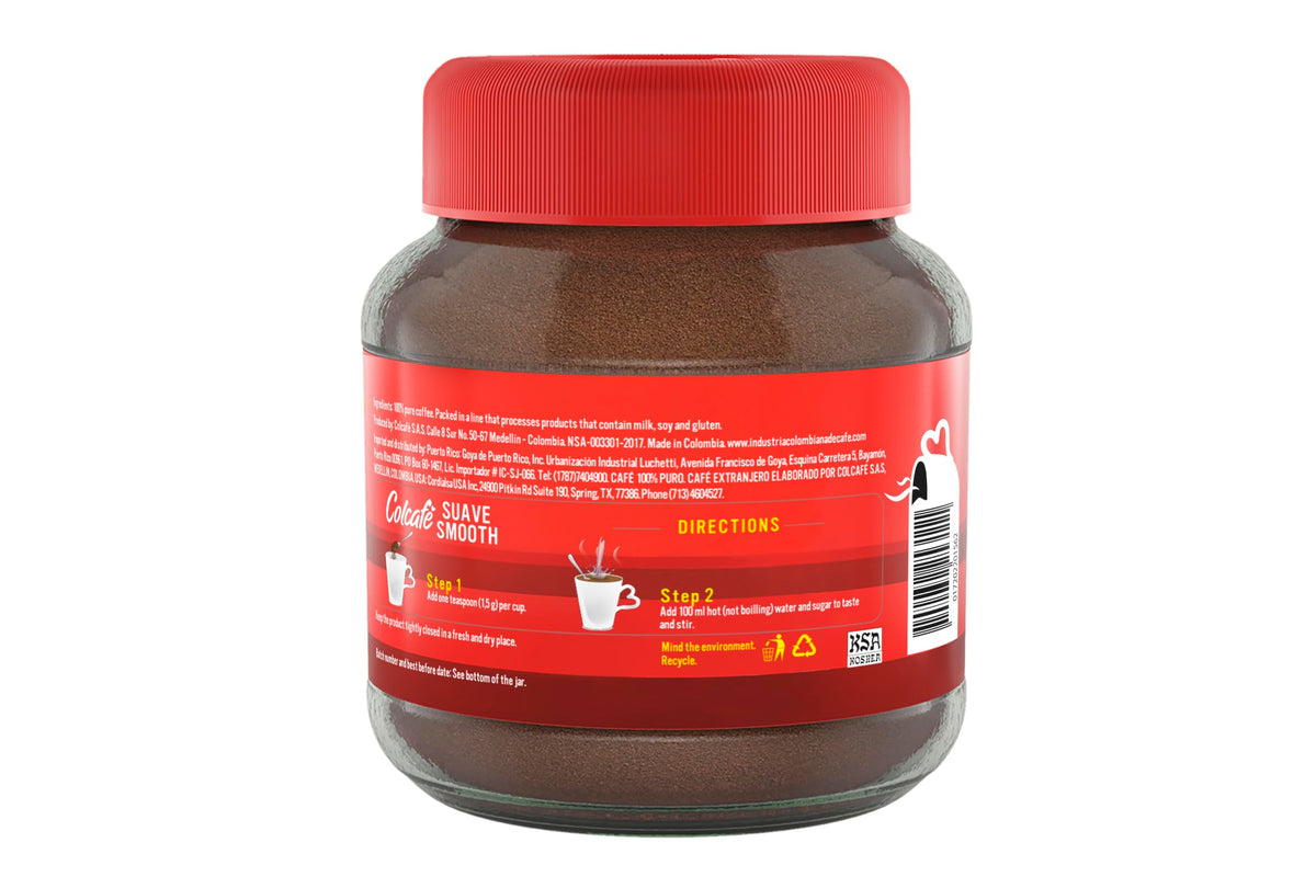 Instant Coffee 100% Colombian 6 Ounce (Pack of 4) Y9700