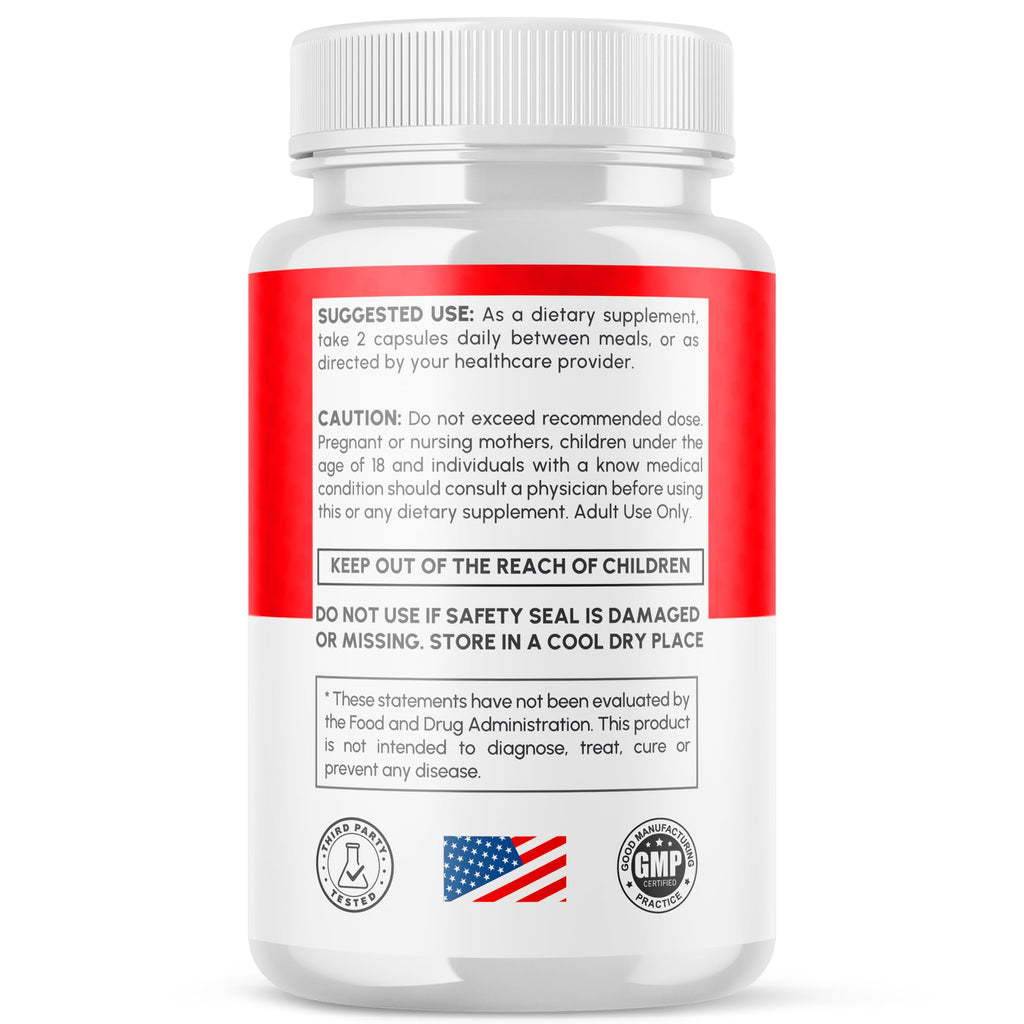 3 Pack 180 Capsules Blood Health Support Pills with Vitamins Z3014
