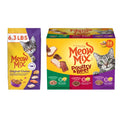 Dry Cat Food 6.3 Pound Bag + Wet Cat Food Variety Pack 2.75 Ounce Cups (Pack of 24) S337