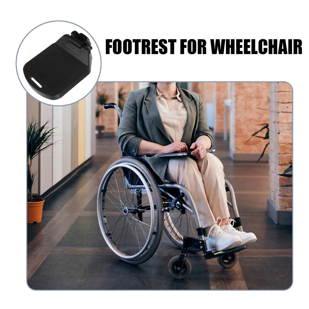 2pcs Adjustable Heavy Duty Wheelchair Footrest P848