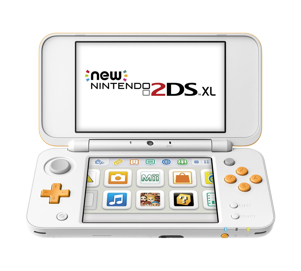 White Orange 2DS XL Console X86654