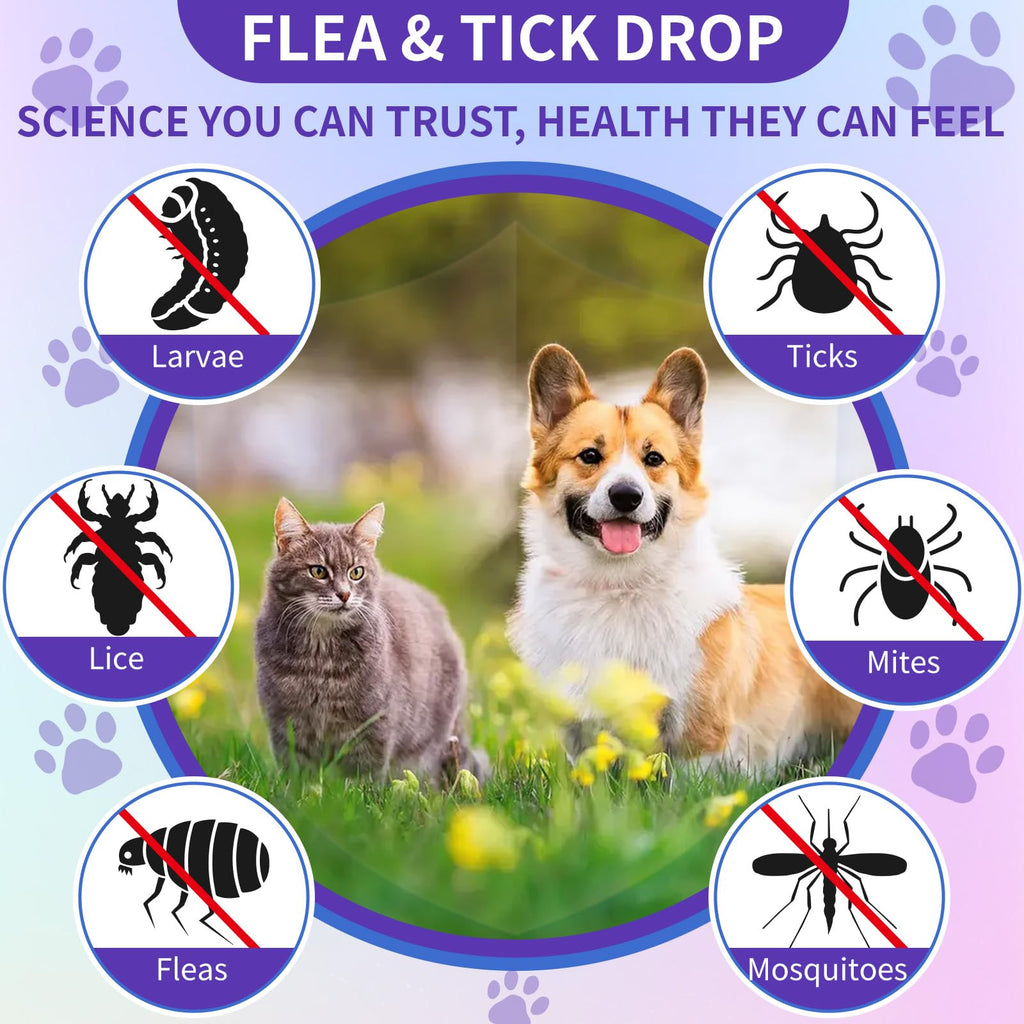Flea and Tick Support for Dogs and Cats 60ml D54248