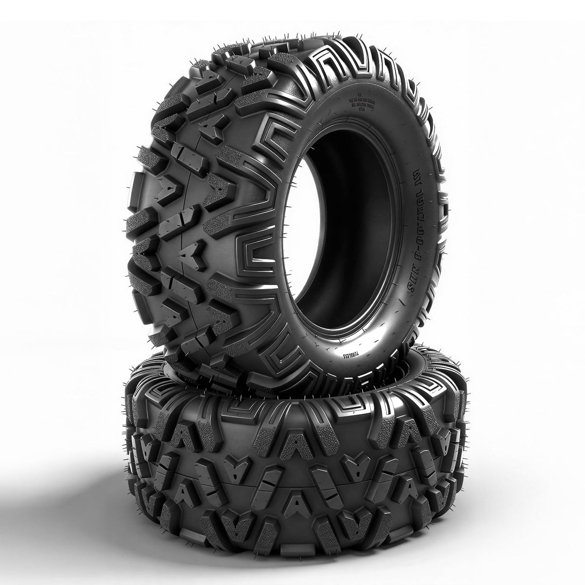19x7-8 All-Terrain ATV Tires Pack of 2 O401