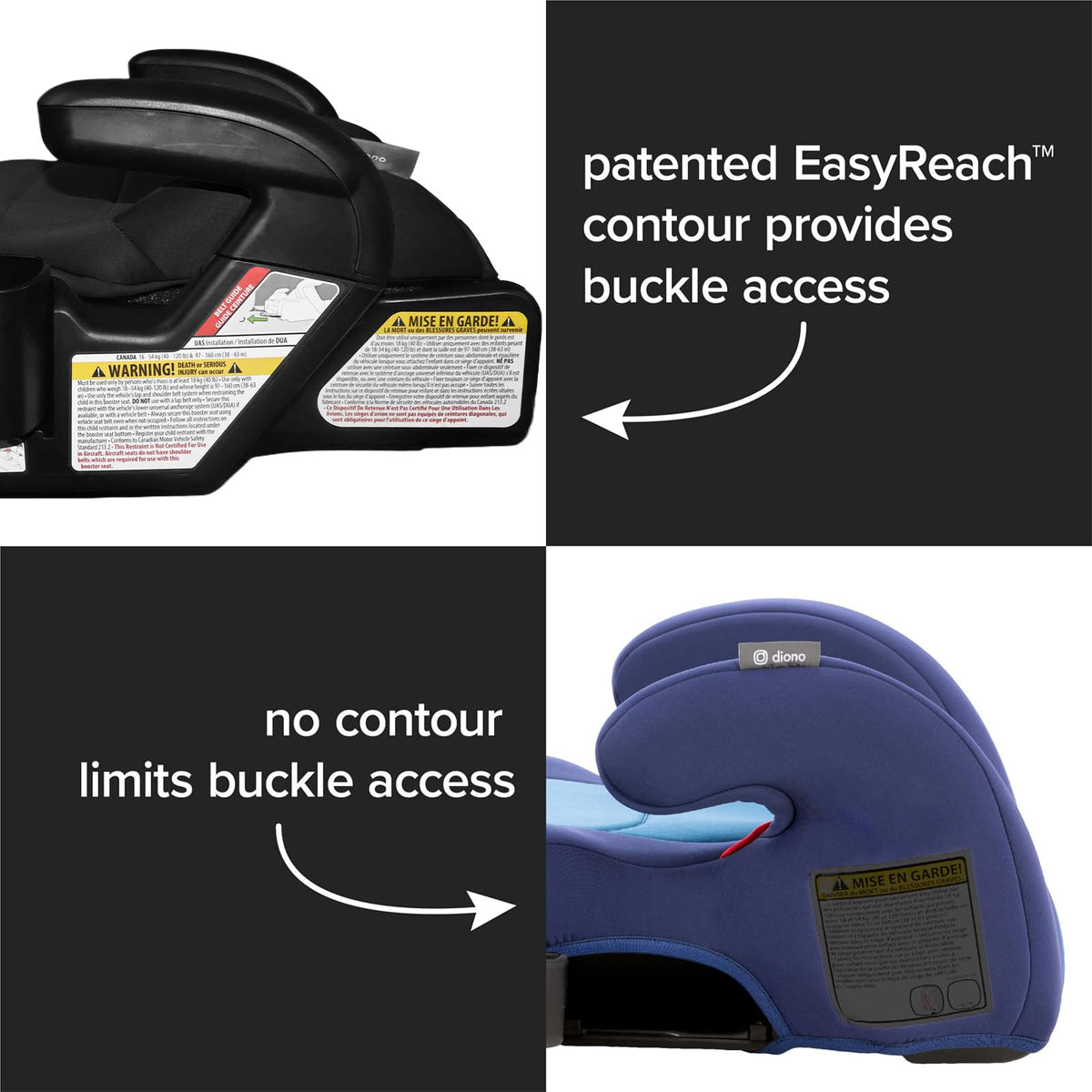 Backless Booster with Cupholder P863700