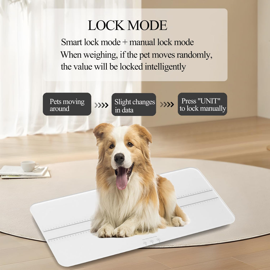 Digital Pet Scale, Baby Scale White N5747