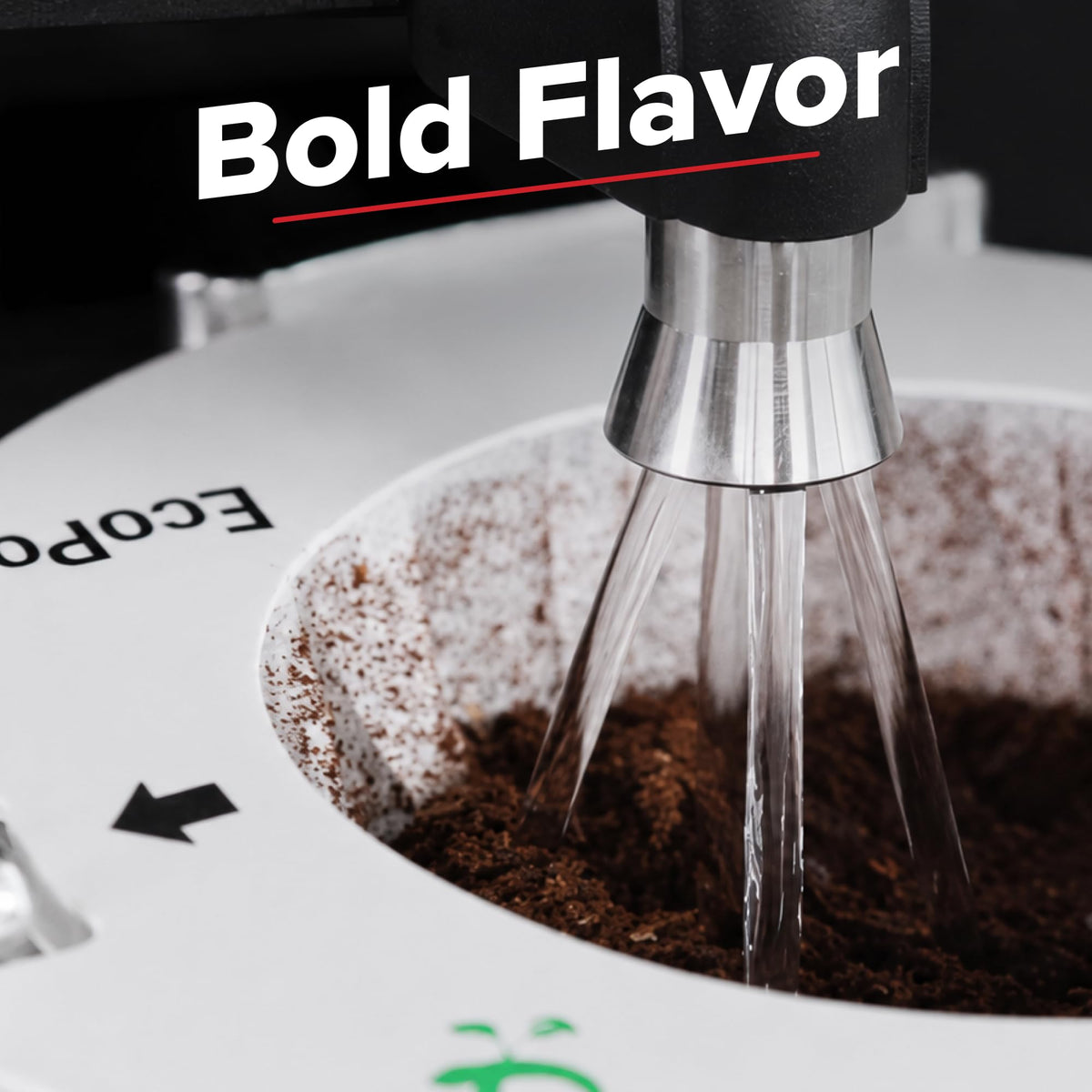 Single Serve Pour Over Coffee Maker Stainless Steel Black U9989