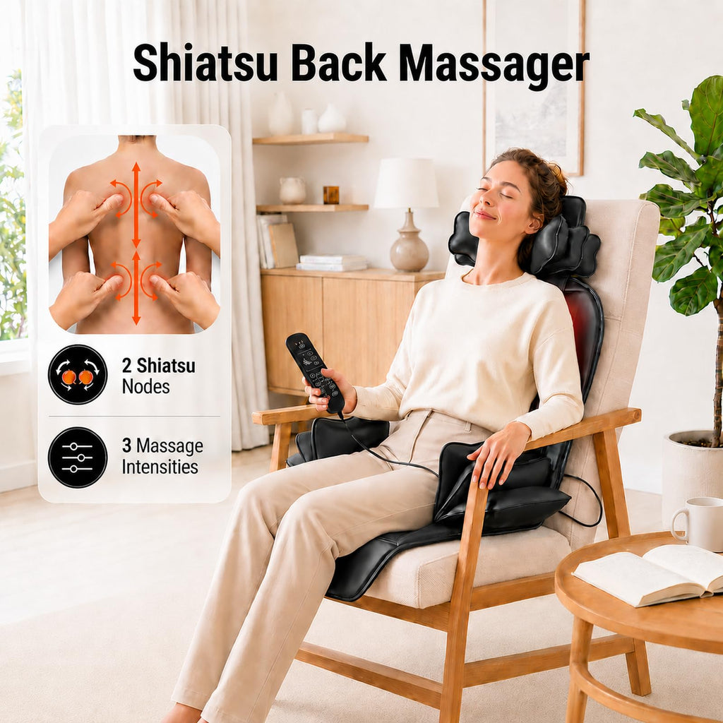 Shiatsu Back Massager with Heat Z855