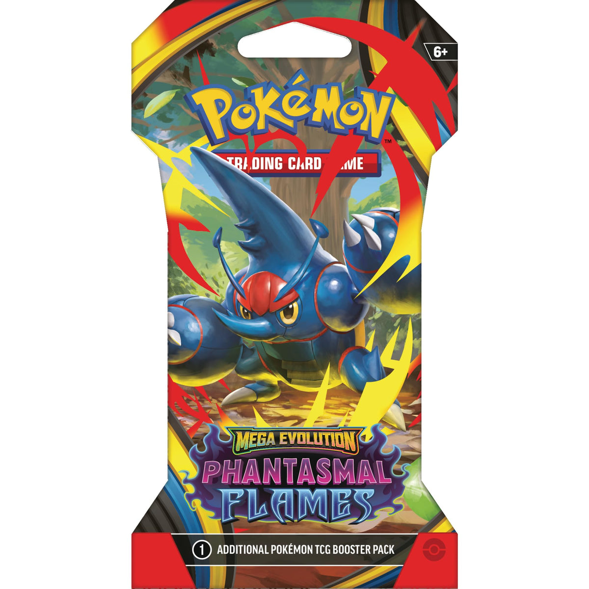 Pokemon TCG Sleeved Booster Pack - 10 Cards K171