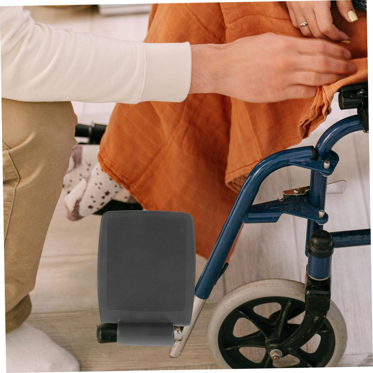 8pcs Wheelchair Footplate Replacement Leg Rest E6845