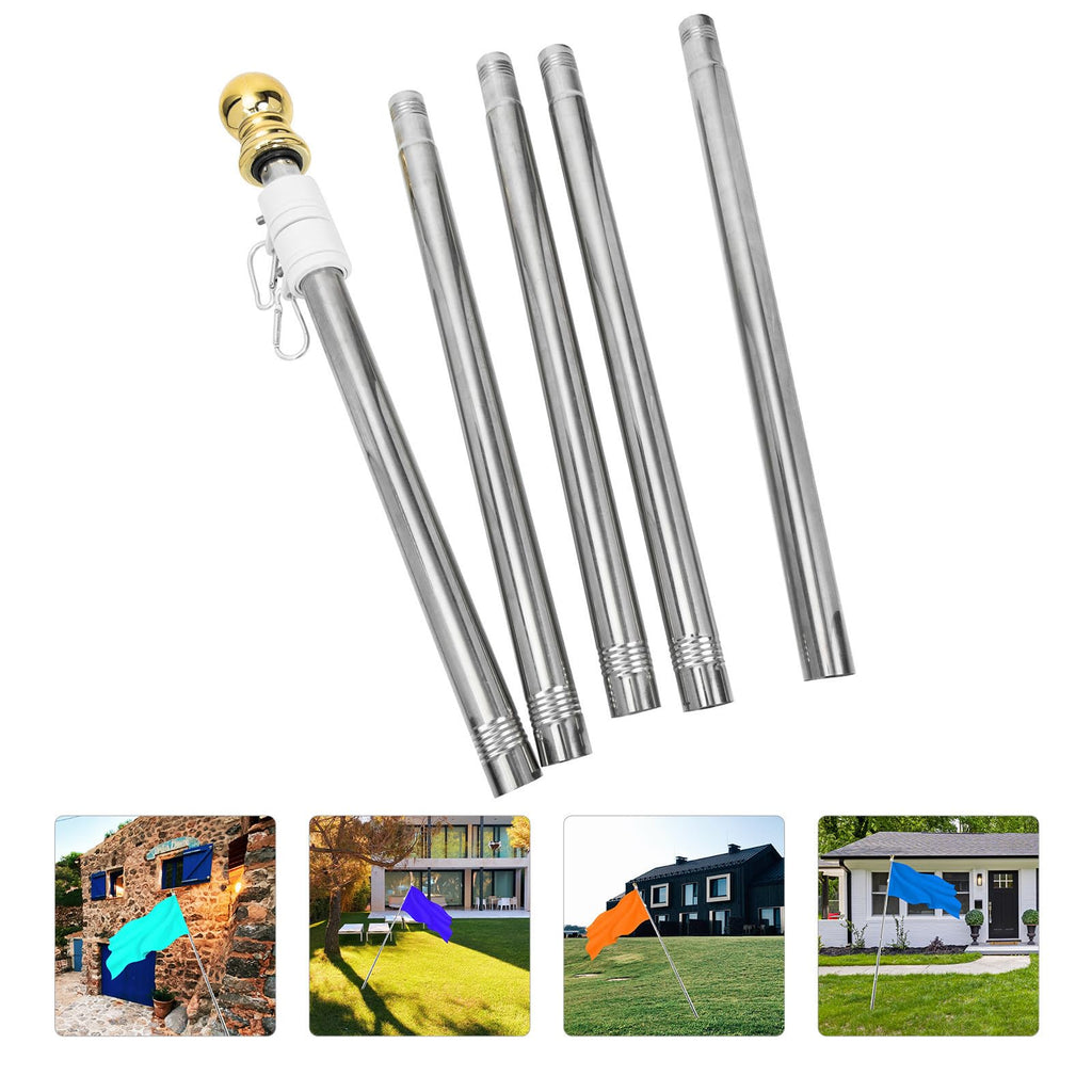 Detachable Flag Pole Kit Stainless Steel U4041