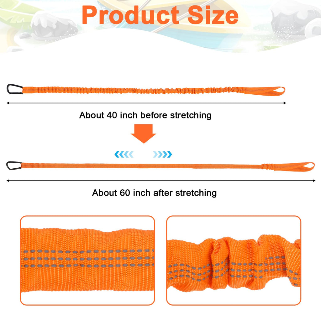 Kayak Paddle Leash with Carabiner S19858