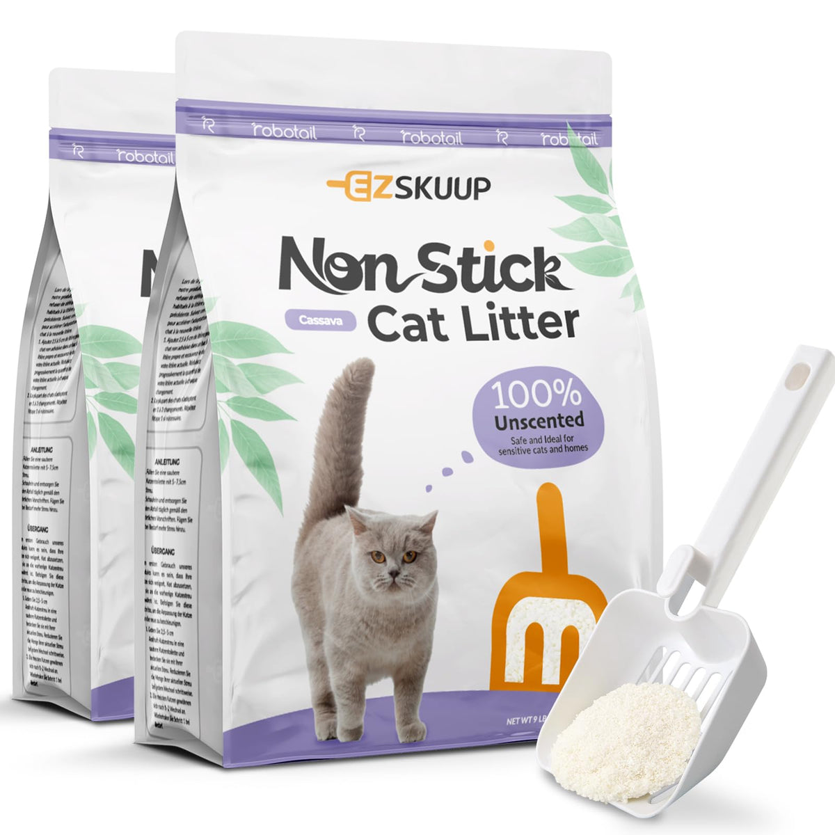 Non-Stick Ultra Clumping Unscented Cat Litter J113493
