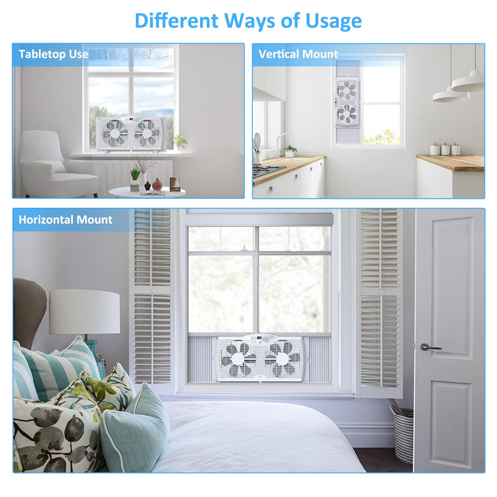 9'' Window Fan with Thermostat K54715