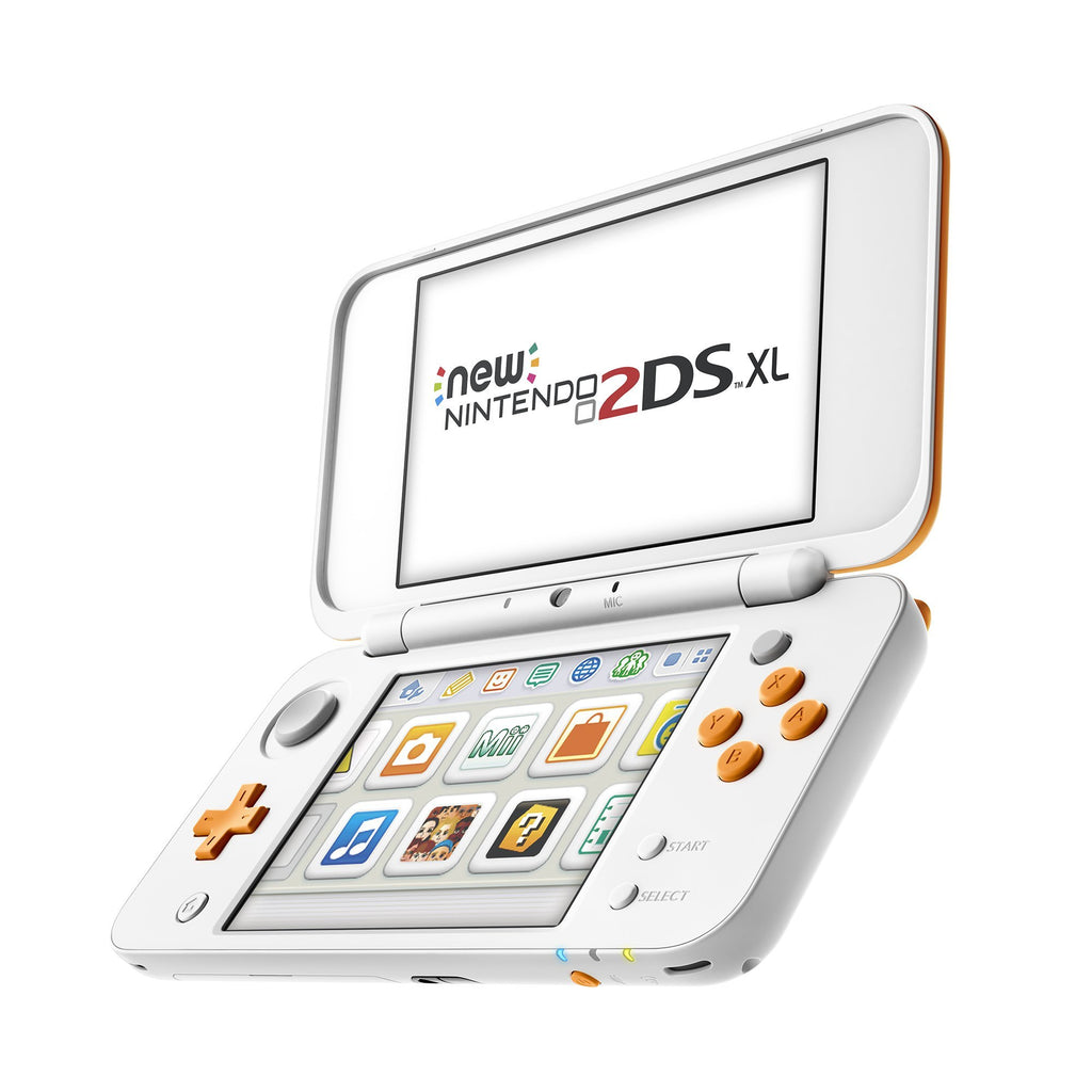 White Orange 2DS XL Console X86654