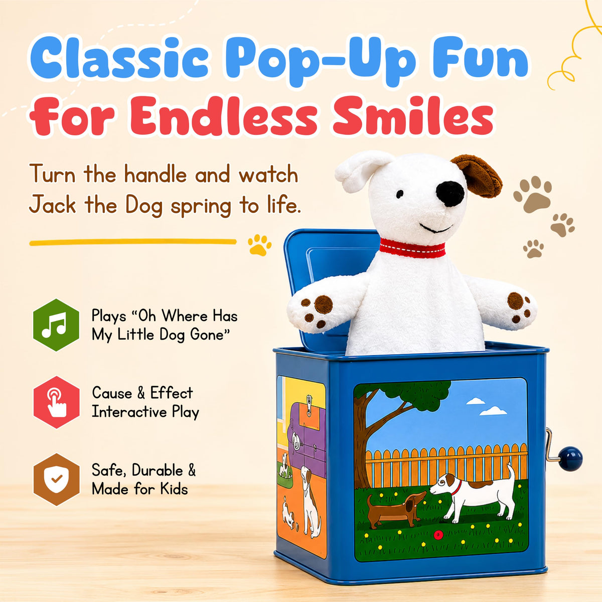 Plush Pop-Up Toy F28025