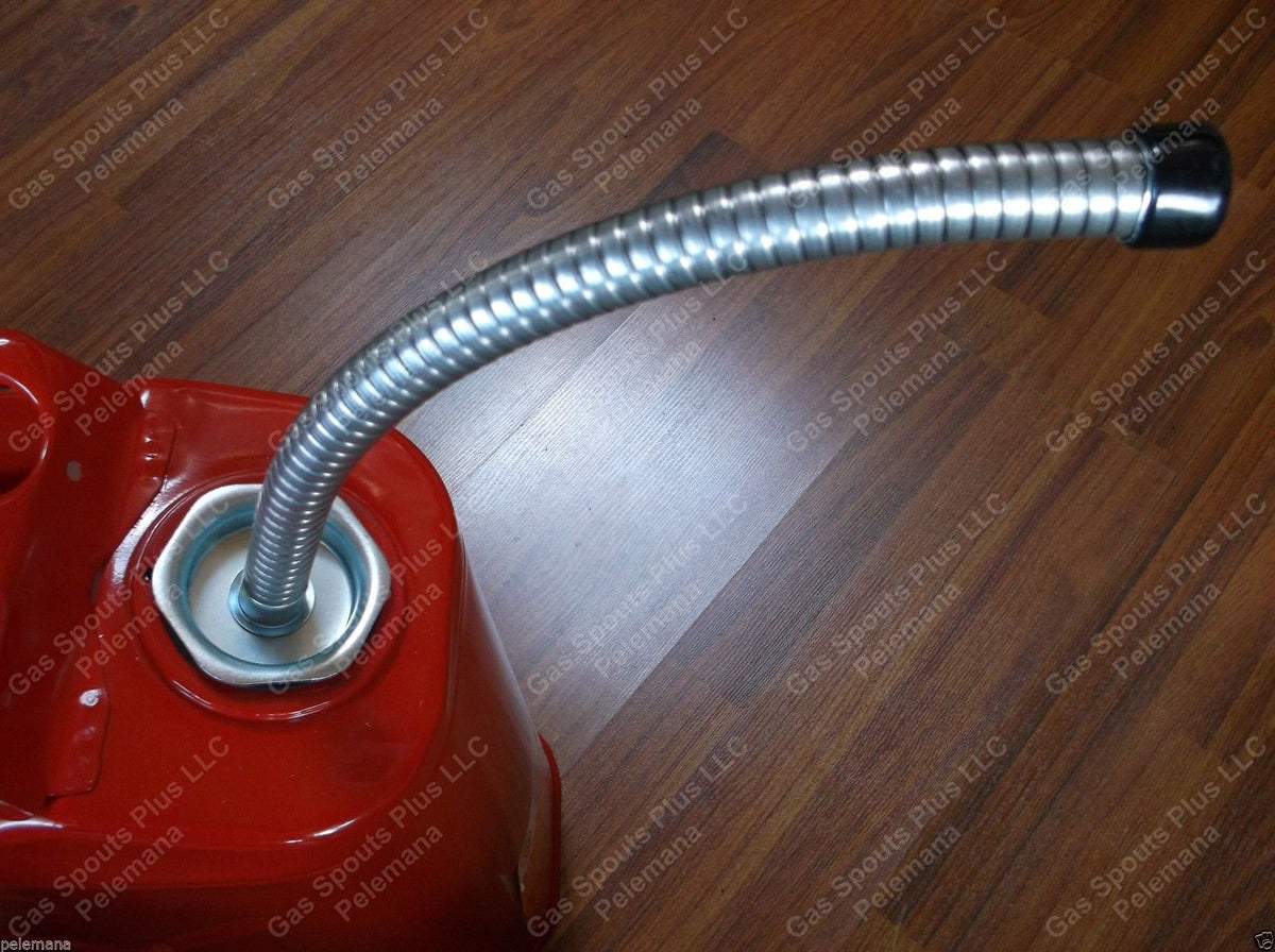 5 Gallon Military Jerry Gas Can Flexible Metal Nozzle A632773