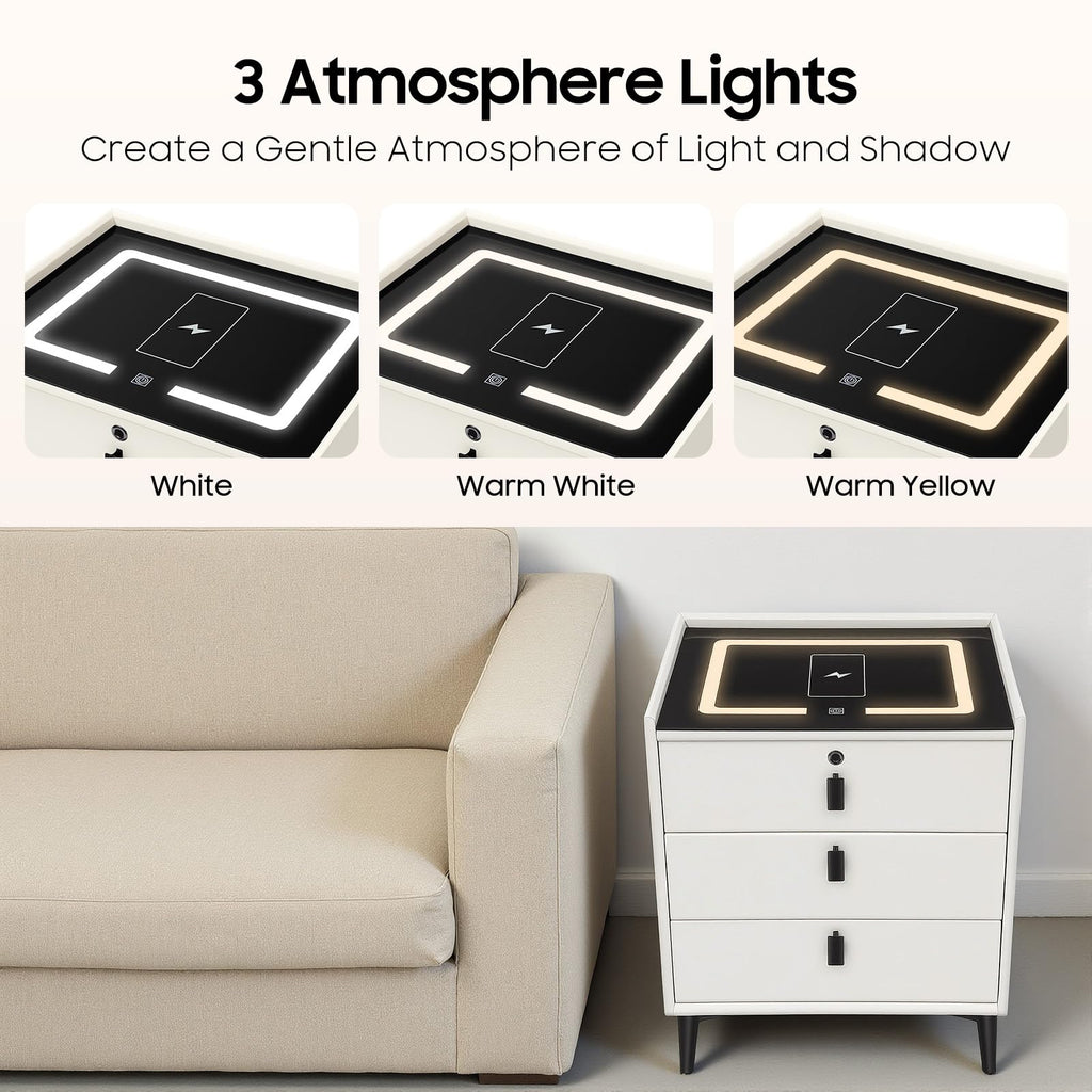 3 Drawers Nightstand T82821