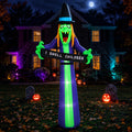 8FT LED Inflatable Witch Yard Decor K951362