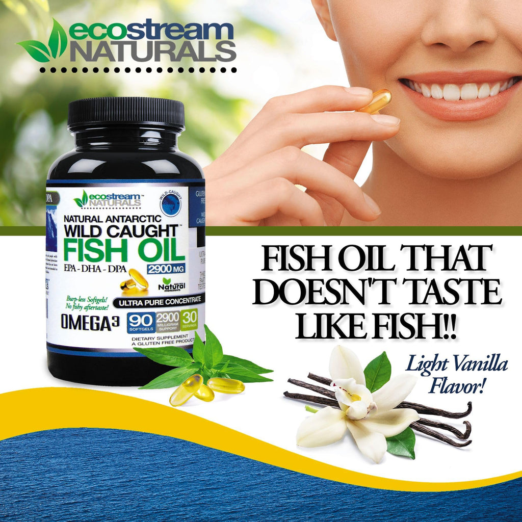 Wild Caught Omega 3 Fish Oil 2,900 MG B537914