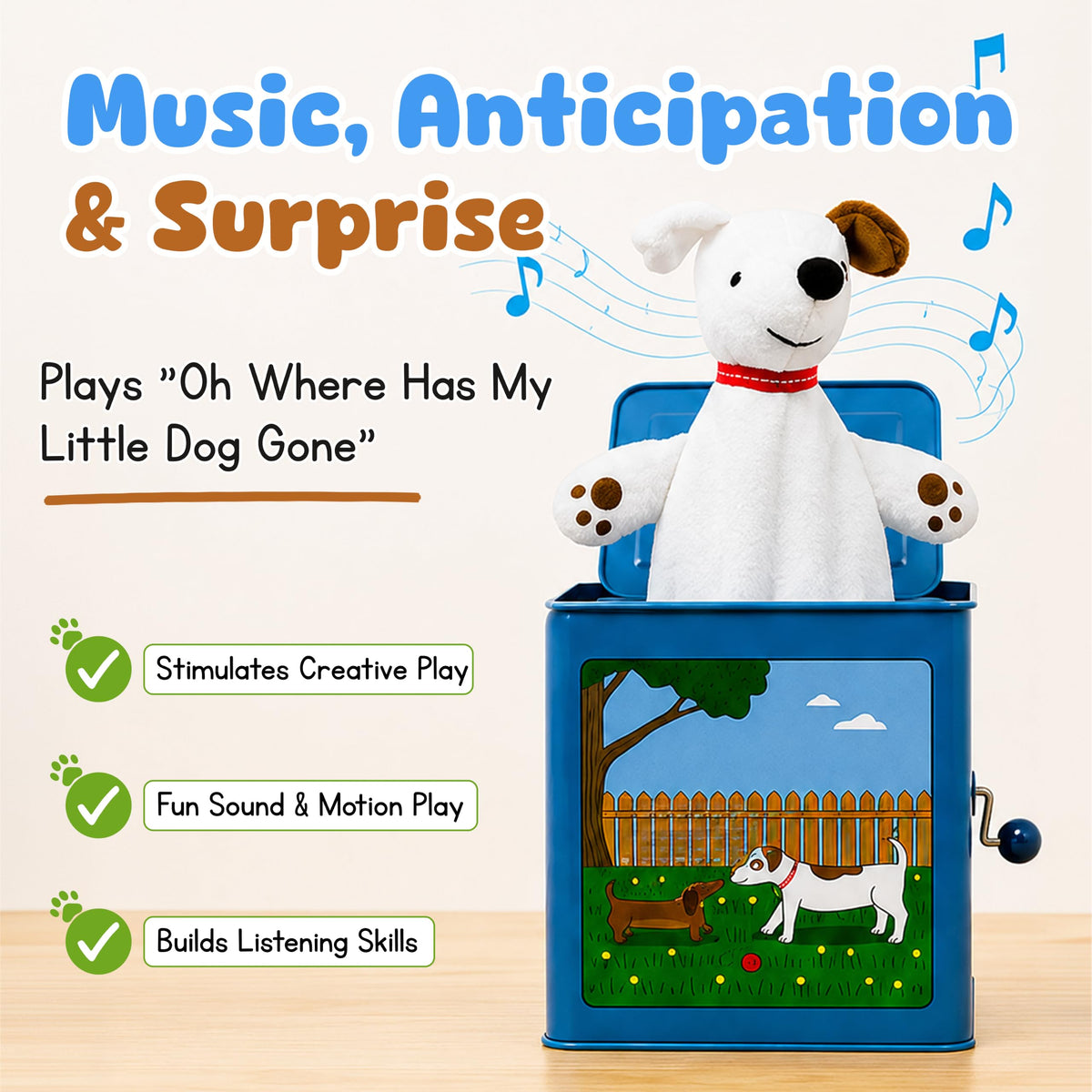 Plush Pop-Up Toy F28025
