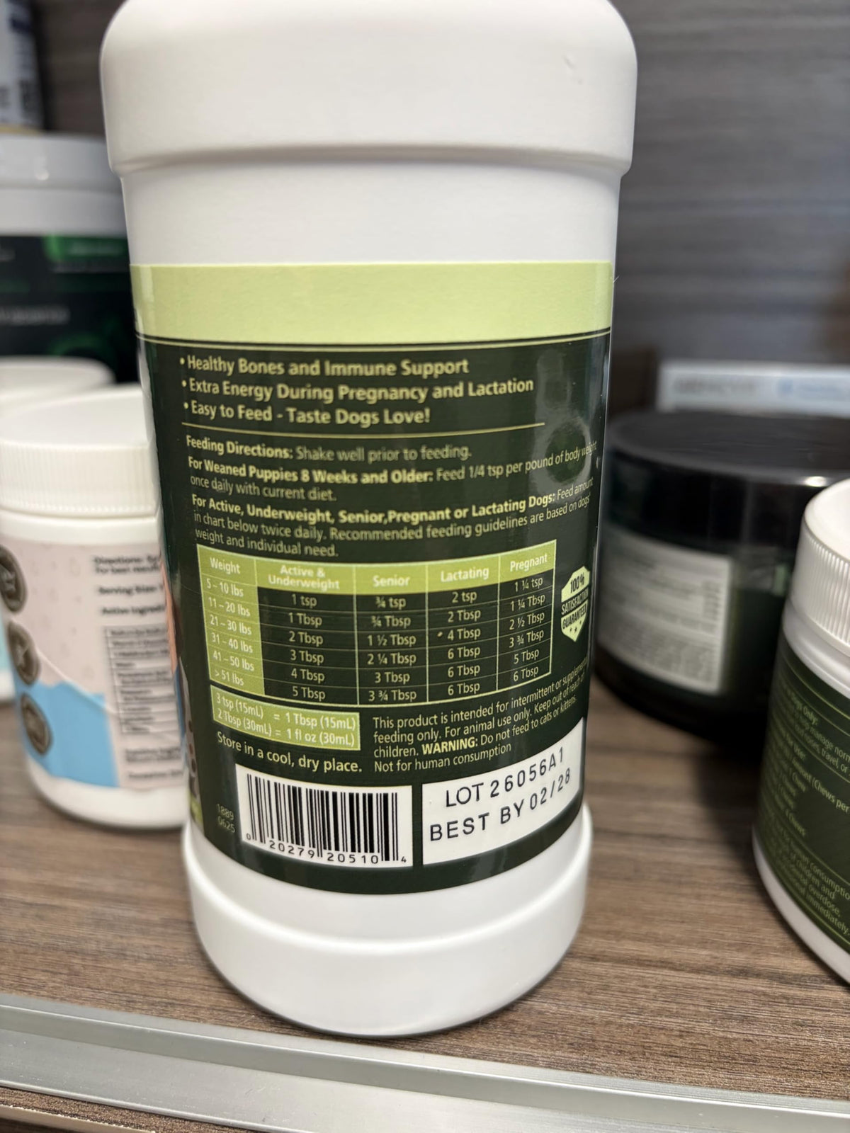High Calorie Liquid Nutritional Supplement for Dogs & Puppies 16 oz U915