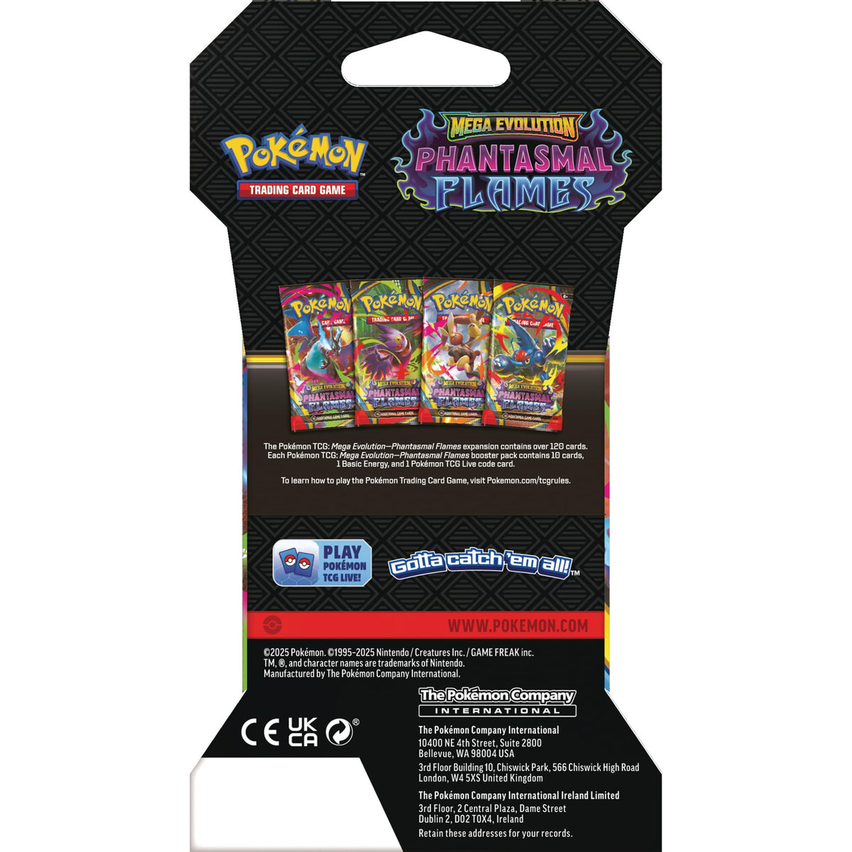 Pokemon TCG Sleeved Booster Pack - 10 Cards K171
