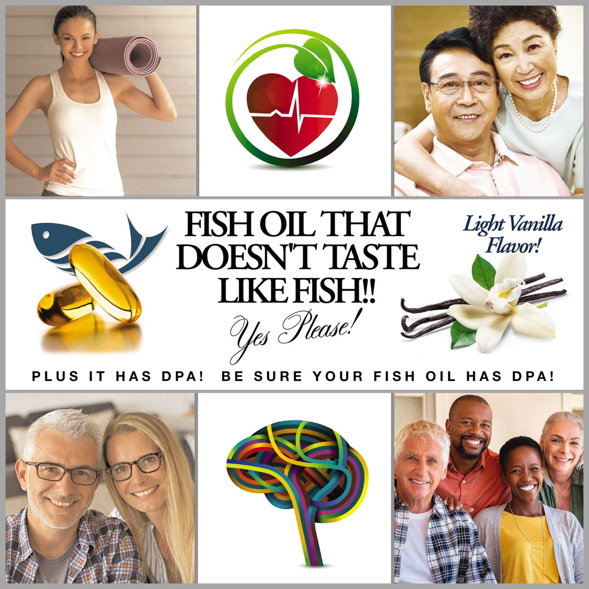 Wild Caught Omega 3 Fish Oil 2,900 MG B537914