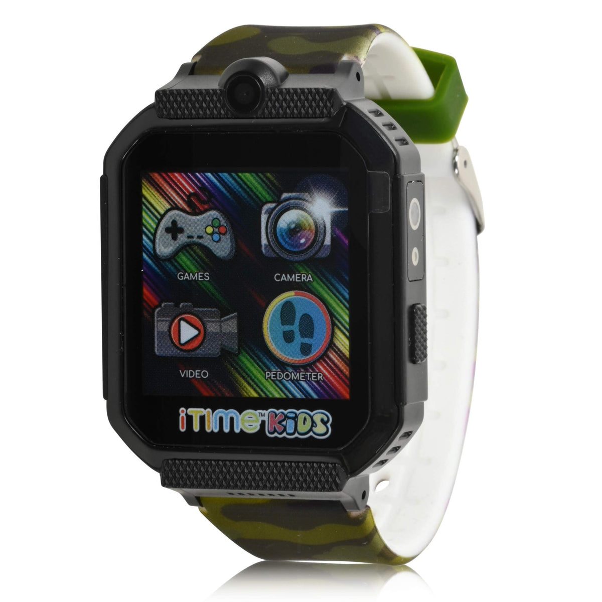 Kids Smart Watch with Camera Speaker Pedometer Stopwatch Music Player R601