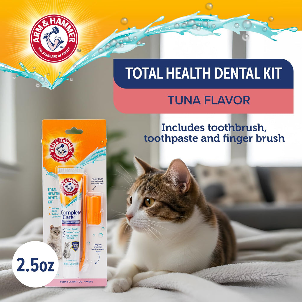 Tuna Flavor 2.5 Oz Cat Dental Kit A1332