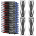 4-Pack Wall Mount Metal DVD Rack Holds 72 Games V469325