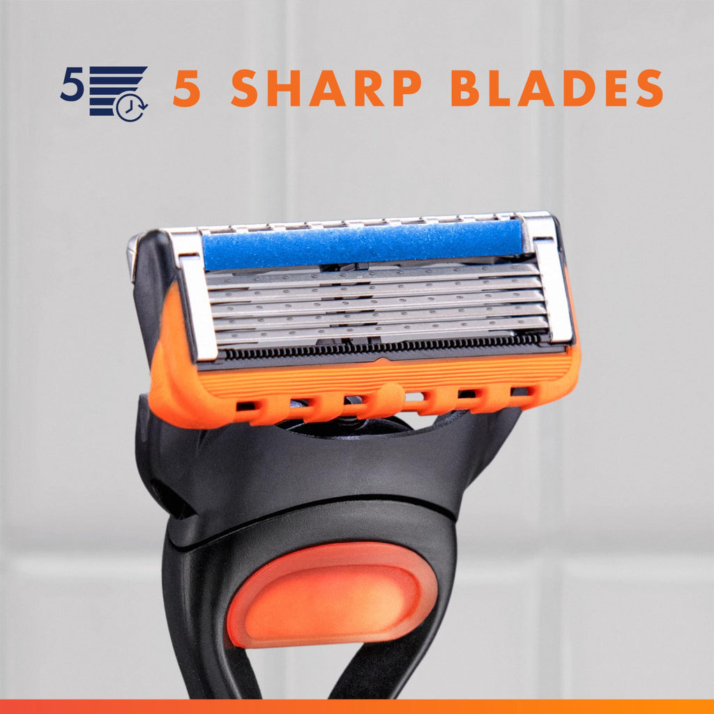 Men's Razor Blade Refills, 5-Blade Cartridges, 12 Count I562