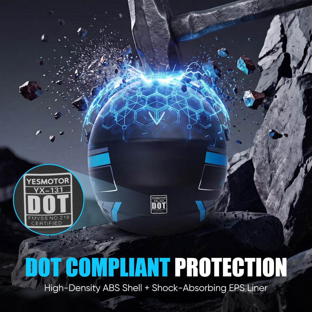 Youth Dirt Bike Full Face Helmet E5617