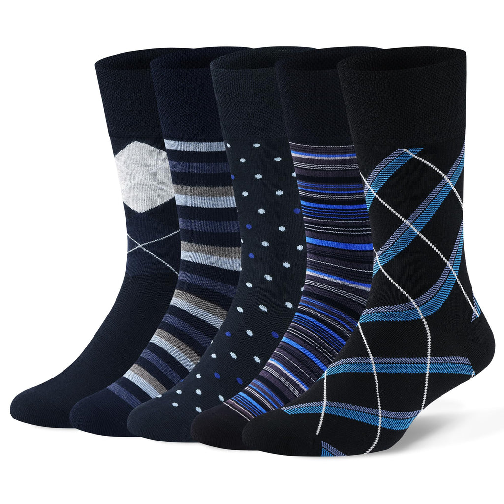 Viscose from Bamboo Non Binding Top Crew Socks G43780