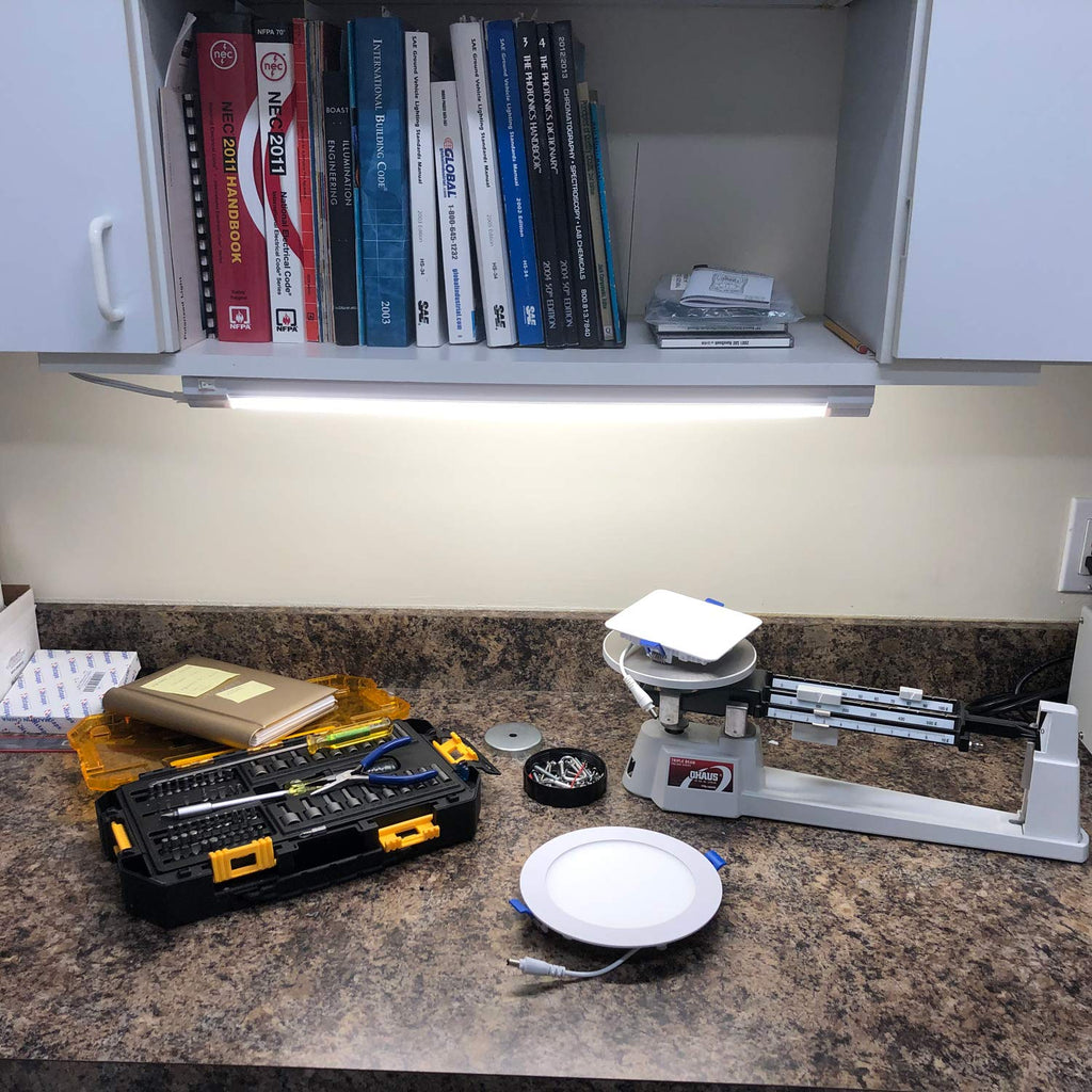 24 in. LED Under Cabinet Light, 1200 Lumens Warm White 3000K L410574