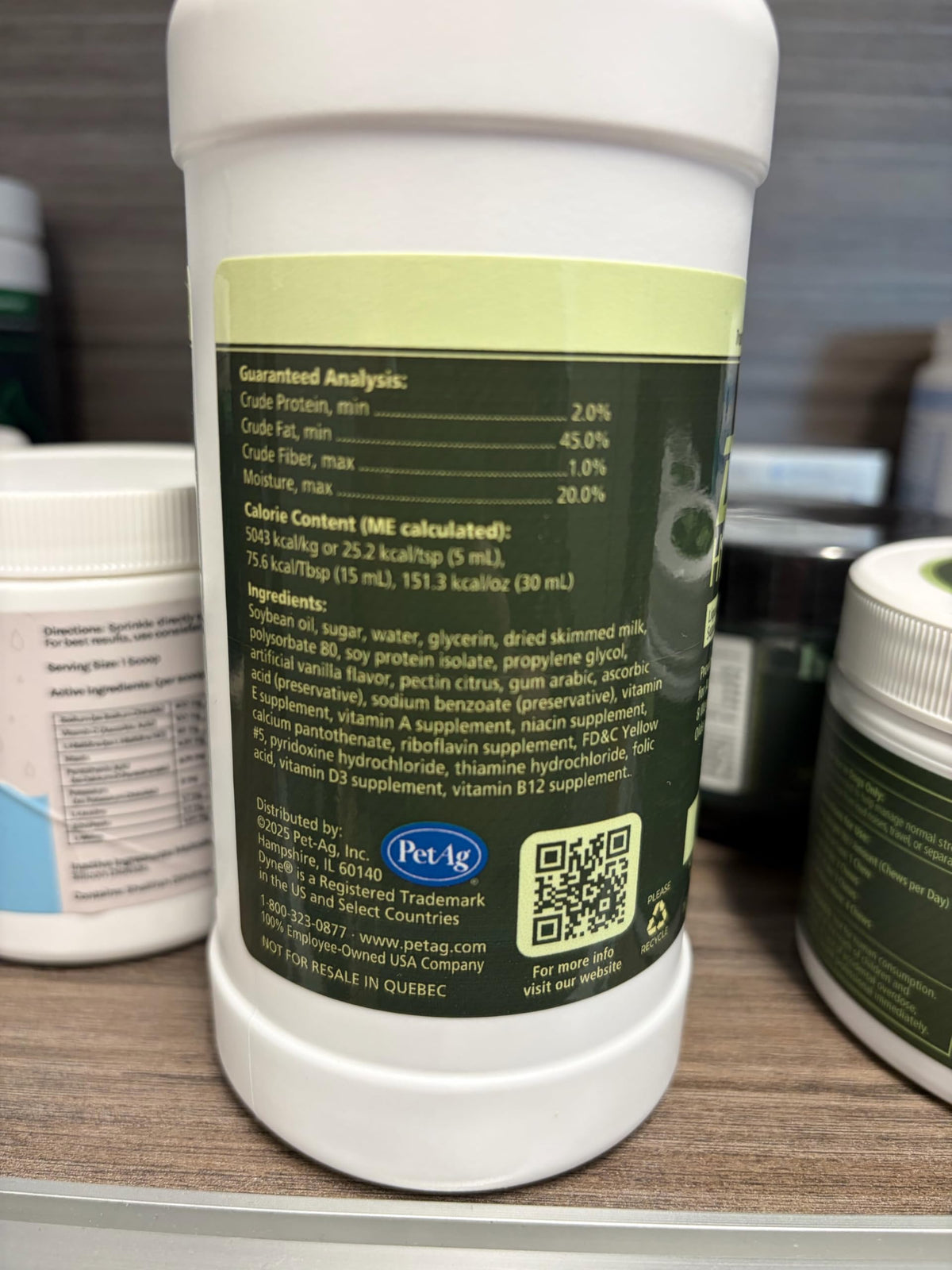 High Calorie Liquid Nutritional Supplement for Dogs & Puppies 16 oz U915
