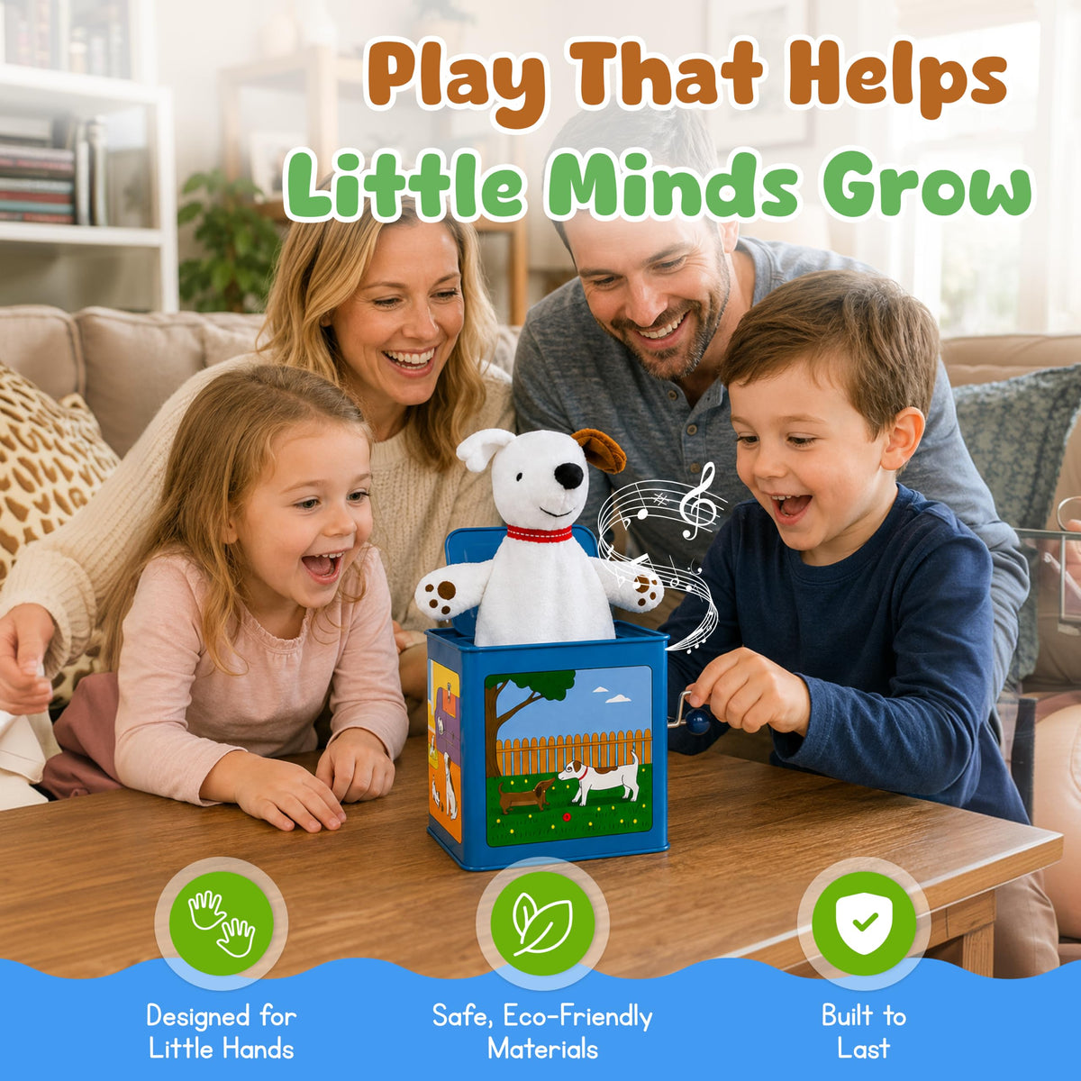 Plush Pop-Up Toy F28025