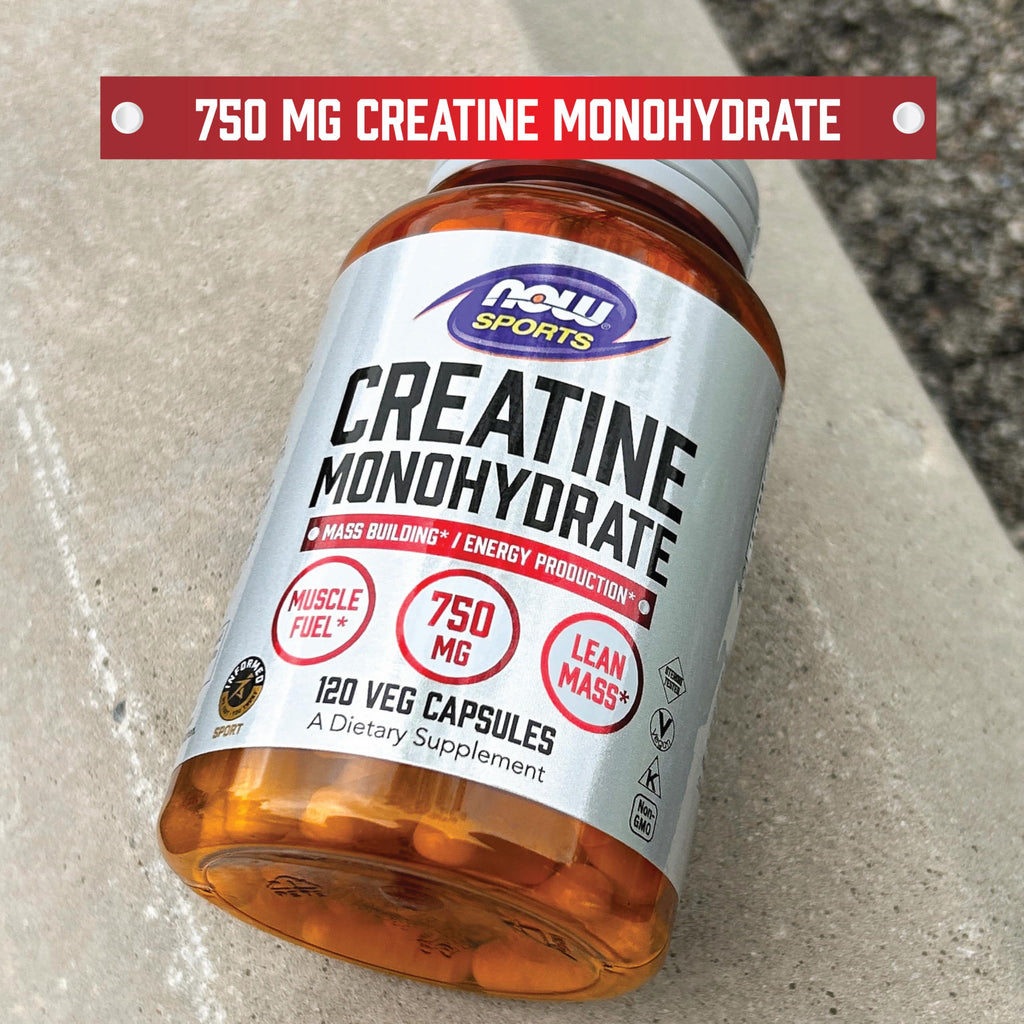 Creatine Monohydrate 750 mg 120 Veg Caps J50535